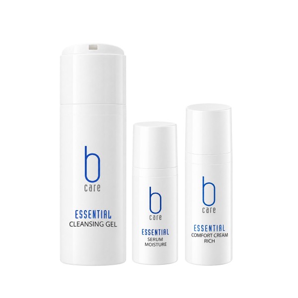 BCARE ESSENTIAL STARTER SET RICH CHF 128 STATT CHF 163 BCARE ESSENTIAL STARTER SET RICH CHF 128 STATT CHF 163