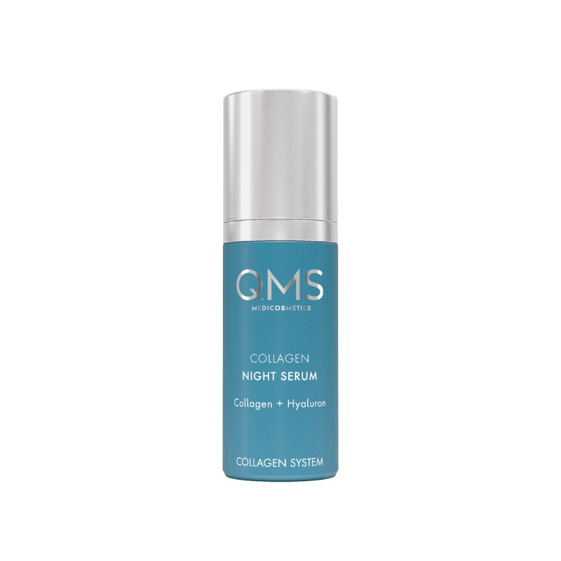 QMS Collagen + Hyaluron Night Serum 30ml