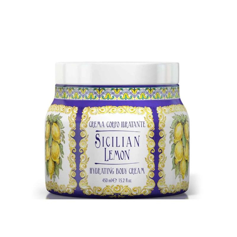 Sicilian Lemon Body Cream, 450ml