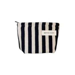 Kosmetiktasche gestreift klein  - 16x13cm